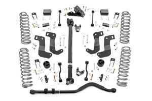 Jeep Wrangler Unlimited Suspension Lift Kit - Rough Country - 3.5 Inch Lift + C/A Drop - 2024+